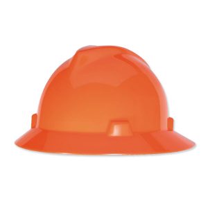 MSA Full brim non vented hardhat