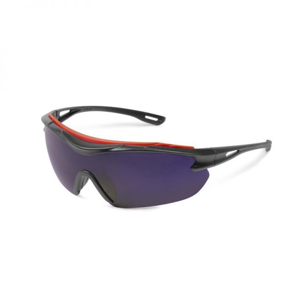 Browspecs flame resistant safety glasses, colbalt