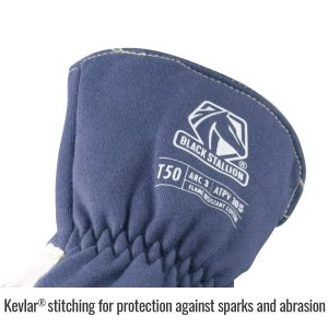 Black Stallion Premium TIG welding glove kevlar sticking