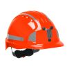 Evolution Deluxe 6151 mining hard hat orange