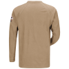 Bulwark Henley Fire resistant shirt back side