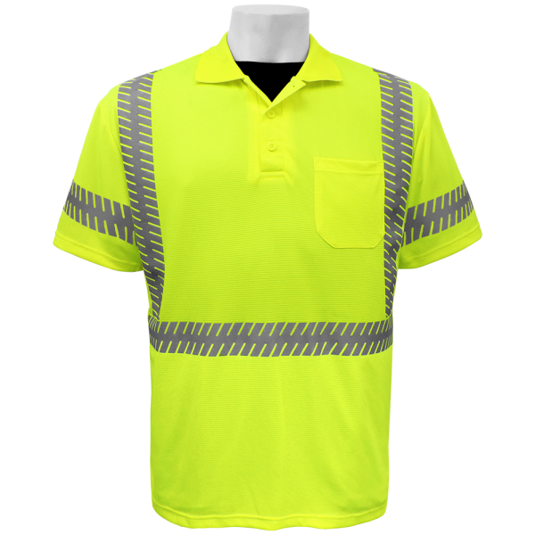 Global GLO-209 Yellow\Green ANSI class 3 Polo