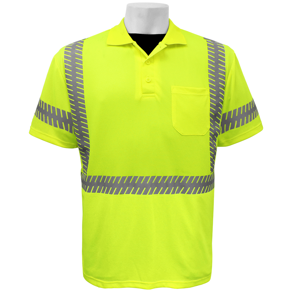 Global FrogWear GLO-209 ANSI Class 3 Neon/Yellow Polo Shirt – Tri-State ...