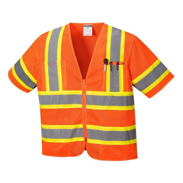 Portwest US383 Orange Safety Vest