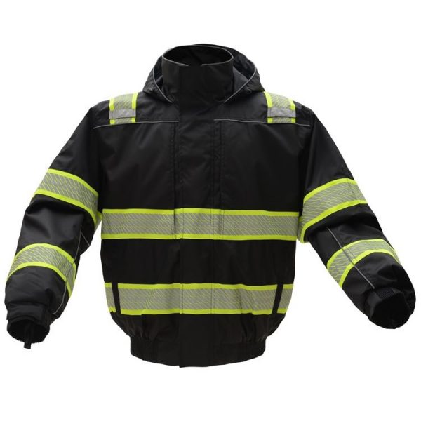 GSS Safety Onyx 3-N-1 Winter Bomber Jacket Black (Non-ANSI) – 8513 ...