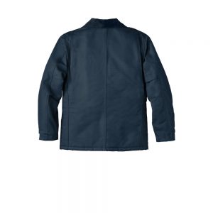 Carhartt Duck Traditional Coat CTC003 Navy Back