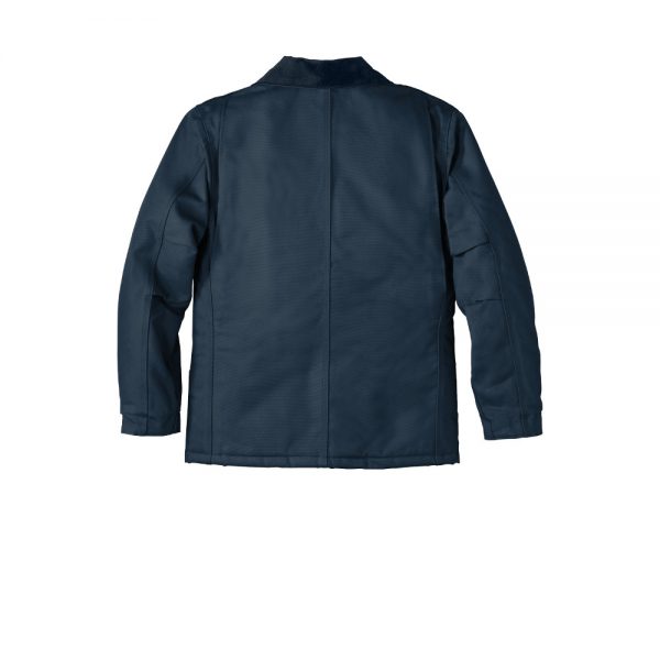 Carhartt Duck Traditional Coat CTC003 Navy Back