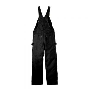 Carhartt Black CTR41 Overalls with Bib Back