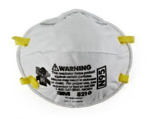 3M N95 particulate respirator 8210