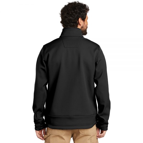 Carhartt Crowley Soft Shell Jacket CT102199 Black Man Back