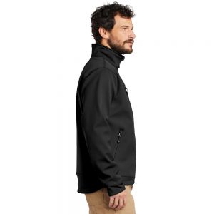 Carhartt Crowley Soft Shell Jacket CT102199 Black Man Side