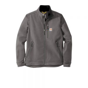 Carhartt Crowley Soft Shell Jacket CT102199 Charcoal Front