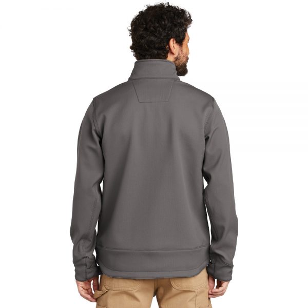 Carhartt Crowley Soft Shell Jacket CT102199 Charcoal Man Back