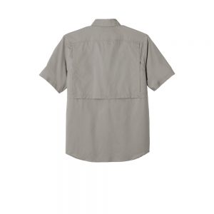 Carhartt Force Ridgefield Solid Short Sleeve Shirt CT102417 Asphalt Back