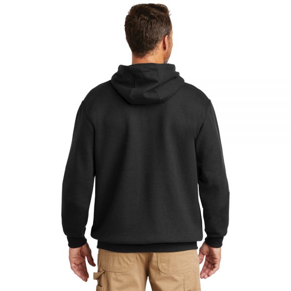 Carhartt Midweight Hooded Sweatshirt CTK121 Black Man Back