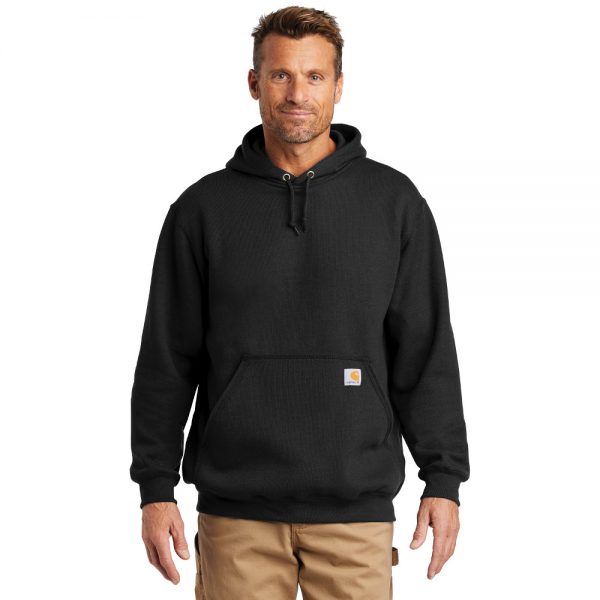 Carhartt Midweight Hooded Sweatshirt CTK121 Black – Tri-State ...