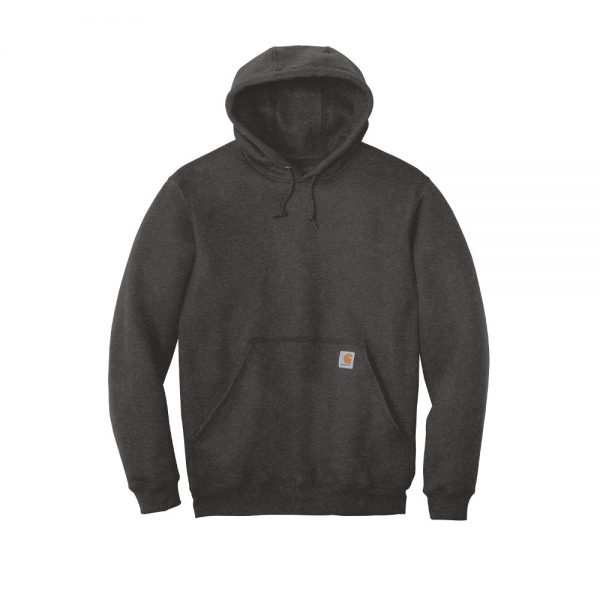 Carhartt Midweight Hooded Sweatshirt CTK121 Carbon Heather Front