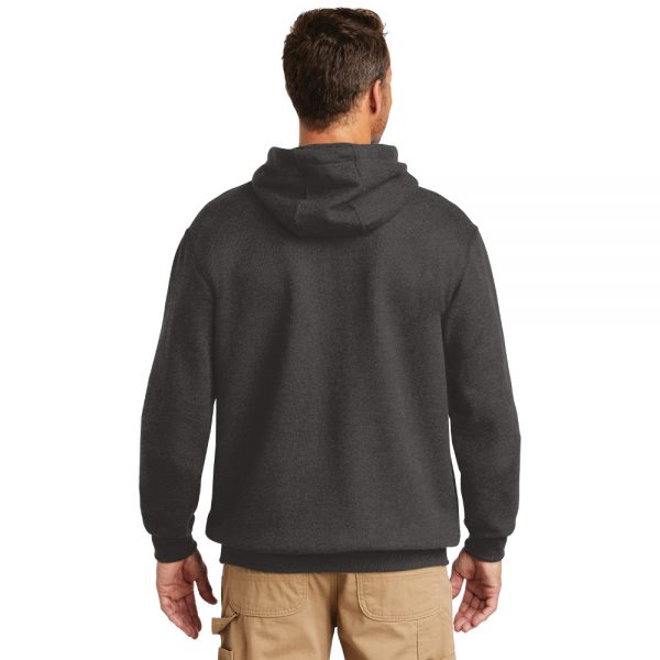 Carhartt Midweight Hooded Sweatshirt CTK121 Carbon Heather Man Back