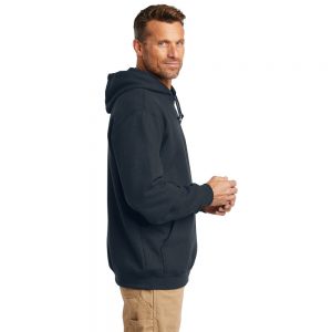 Carhartt Midweight Hooded Sweatshirt CTK121 Navy Man Side