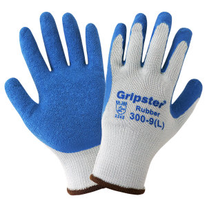 Global Glove 300 Gripster Blue Rubber