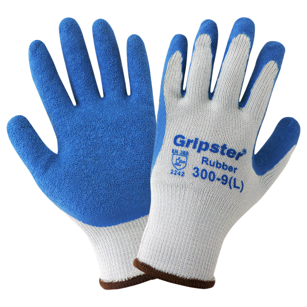 Global Glove 300 Gripster Blue Rubber