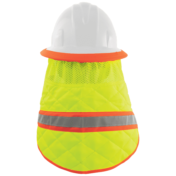 Global High Vis Cooling Neck Shade for Hard Hats Back