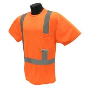 Radians ST11 Class 2 Reflective T-shirt Orange Front