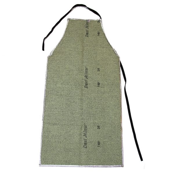 Chicago Protective Apparel 548-ACK aluminized carbon para-aramid blend apron Back