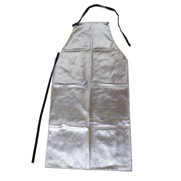 Chicago Protective Apparel 548-ACK aluminized carbon para-aramid blend apron Front