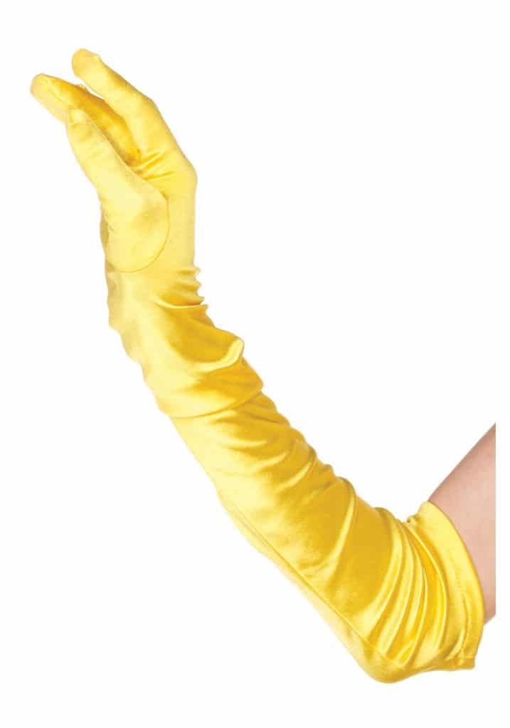 These are yellow gloves