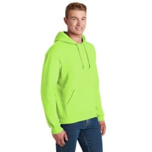 Sanmar Jerzees 996M Pull over Hoodie Model Angle