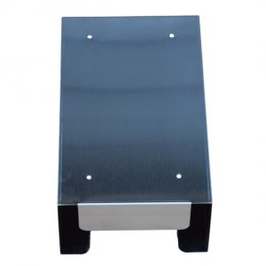 Omnimed Stainless Steel Single Glove Box Holder Back