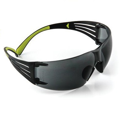 3M SF402AF Gray Anti-Fog Safety Glasses