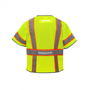 Global FrogWear® HV Premium Surveyors LED Safety Back