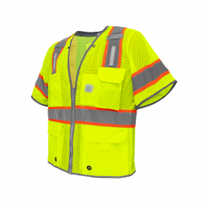 Global FrogWear® HV Premium Surveyors LED Safety Side