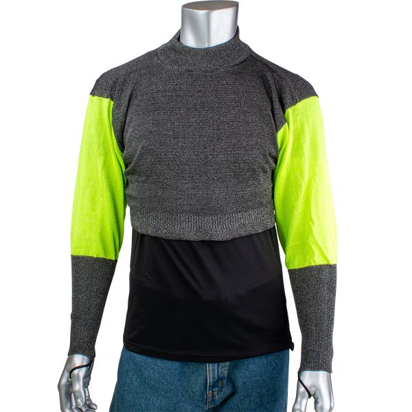 Kut Gard PreventWear PIP Cut Resistant Pullover with Hi-Viz Sleeves