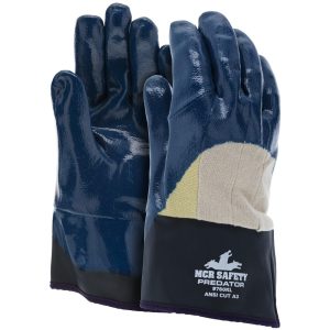 MCR 9760K Nitrile Coated Kevlar Palm Jersey Lined Cut Glove
